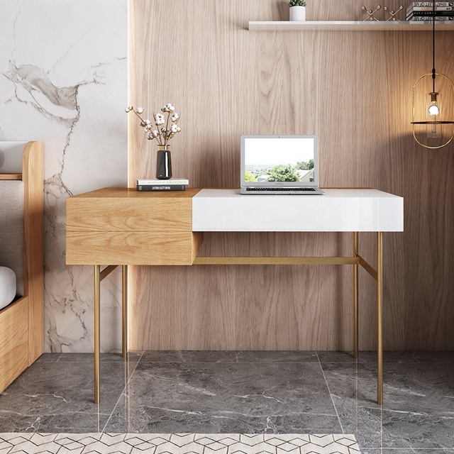 Simple Furniture Design Modern Wooden Study Table Home Office Small Computer Desk