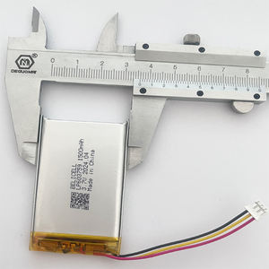 高品質 LP603759 <span class=keywords><strong>3</strong></span>.7V 1500mah リチウムポリマー充電式バッテリー <span class=keywords><strong>3</strong></span> ピンコネクタ消費者向けゲームコントローラー電源用 - Product Image 3