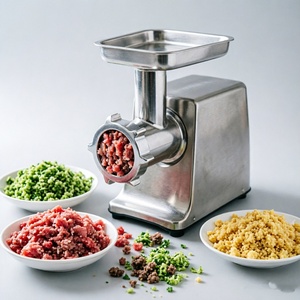 <span class=keywords><strong>AL</strong></span>-12 Nouvelle arrivée, hachoir à viande commercial en acier inoxydable robuste pour restaurant avec fonction de remplissage de saucisses - Product Image 6