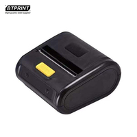 QIRUI QR-365X Printer Label Thermal Portabel 3 Inci 203DPI 40-80mm Printer Barcode Waybill Tipe-C Isi Ulang