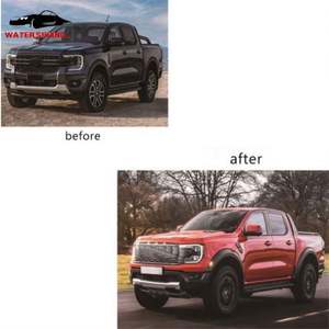 Ventes d'usine <span class=keywords><strong>2022</strong></span> Mise à niveau 2023 Kits de carrosserie Raptor Pare-chocs avant arrière Grille Capot Aile Kit de carrosserie pour Ford Ranger T9 - Product Image 2