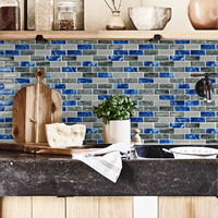 Carreaux muraux autocollants pour crédence de cuisine, décoration intérieure pour salon