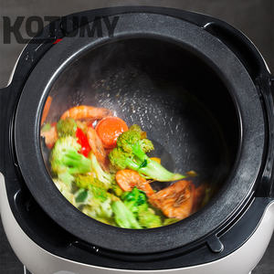 6L Professionelle Gebratener-Reis-Kochmaschine Automatische Intelligente Koch-Wok-Maschine Antihaftbeschichteter Lebensmittel-Rührbratentopf - Product Image 5