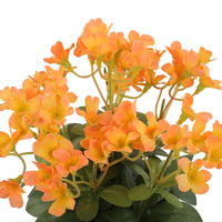 Mini bonsaï de fleurs élégant, vente chaude, salon, marguerite artificielle en pot, fabriqué en plastique durable, couleurs personnalisables, OEM/ODM