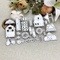 Matrice de découpe en métal DIY pour albums photo, boîtes cadeaux, cartes en papier, cartes de vœux et scrapbooking