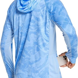Camiseta de Pesca para Hombre con Diseño Personalizado, Impresión en Pantalla, Elástica en 4 Direcciones, Absorbe la Humedad y Protege Contra Rayos UV - Product Image 6