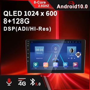 Podofo 8 Core 8 + 128G Android Autoradio Stéréo 9 "QLED Écran GPS WIFI 4G DSP <span class=keywords><strong>Hi</strong></span>-<span class=keywords><strong>Res</strong></span> EQ Carplay Android Auto AI Voice - Product Image 2