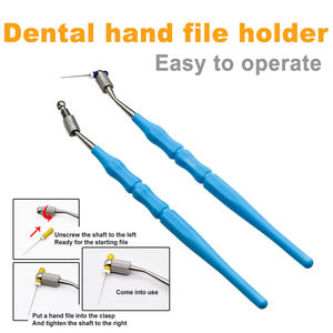 Machine rotative en acier inoxydable Porte-limes pour racines dentaires Manuel Endodontique <span class=keywords><strong>K</strong></span> R H C Instruments Chirurgien Outils Dentiste Yulin - Product Image 6