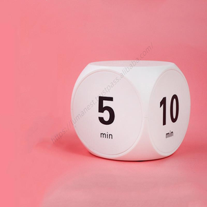 Venta al por mayor WMT57 Temporizador con sensor de gravedad en forma de cubo, nuevo diseño, multifunción, recordatorio para estudiantes, calculadora, reloj de arena, cocina - Product Image 6