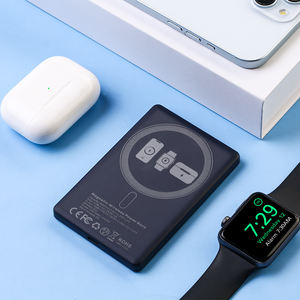 <span class=keywords><strong>พา</strong></span><span class=keywords><strong>ว</strong></span><span class=keywords><strong>เวอร์</strong></span><span class=keywords><strong>แบงค์</strong></span>แบบบางพิเศษ<span class=keywords><strong>5000</strong></span> mAh 0.8cm, PD20W แม่เหล็ก3-in-1ชาร์จเร็<span class=keywords><strong>ว</strong></span>ไร้สายแบบชาร์จไฟได้นาฬิกามือถือพ็อด - Product Image 4