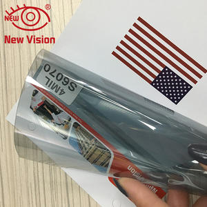 S7595 luce blu ceramica Nano vetro di sicurezza per auto pellicola 4Mil 75% Vlt 95% IR Rejection Nano vetro ceramico per auto - Product Image 5