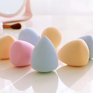 Esponja de maquillaje hidrofílica en forma de calabaza, esponja para base de maquillaje tipo cojín, esponja de maquillaje sin látex con forma de gota de agua, brocha de maquillaje - Product Image 4