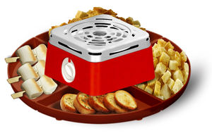 Appareil à S'mores Électrique avec <span class=keywords><strong>6</strong></span> Bâtonnets pour Rôtir les Guimauves, Plateau de Service, Kit S'mores d'Intérieur, Appareil à S'mores Sans Flamme, Lave-Vaisselle - Product Image 2