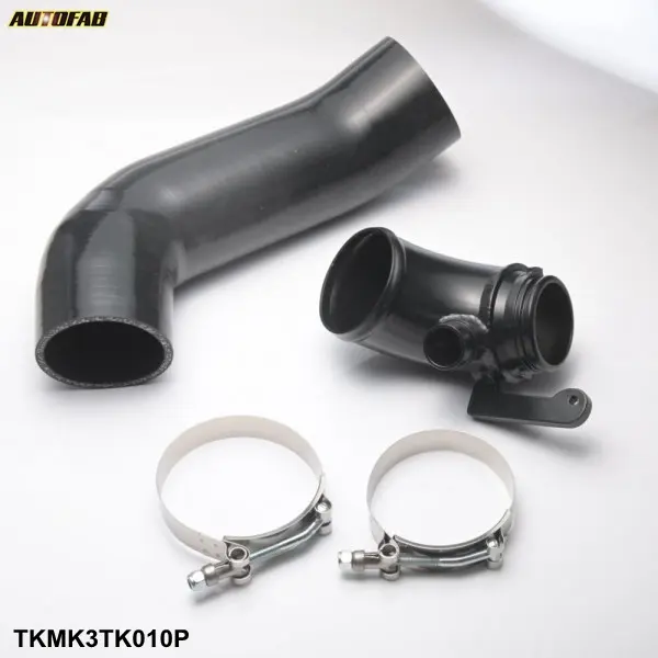 EPMAN Selang Udara Pipa Masuk Silikon & Aluminium Turbo Inlet Siku untuk VW Golf MK7 GTI R MK3 A3 S3 EA888 Gen3 TKMK3TK010P