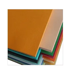 Lederen graan kleur papier 230gsm A4 boek cover voor binding