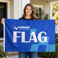 Bannières en polyester personnalisées colorées, uniques et très vendues, avec impression numérique haute définition, qualité drapeau