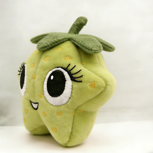 Peluche de estrella de la suerte personalizado, juguete de peluche de carambola, animal de peluche de estrella de la suerte - Product Image 3