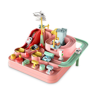 LEZA BABY 2026 Nouveauté : Ensemble <span class=keywords><strong>de</strong></span> Jeu Éducatif Aventure Spatiale pour <span class=keywords><strong>Enfants</strong></span> – Voiture Inertiale Coulissante avec Circuit et Parking pour Garçons et Filles - Product Image 1