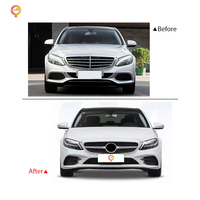 Vente d'usine pièces automobiles modifiées directes lifting Mercedes classe C sport W205 C63 amg kit carrosserie pour benz classe C 2019 2020