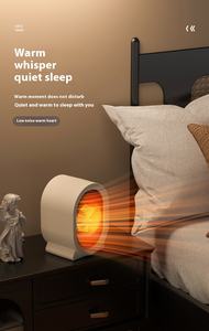 Calentadores eléctricos portátiles de 2 velocidades de 1200W PTC de calor de cerámica Mini calentadores de ventilador eléctricos portátiles de bajo ruido calentadores de espacio para el hogar - Product Image 5