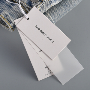 <span class=keywords><strong>Etiquetas</strong></span> Colgantes de Cartón de Lujo <span class=keywords><strong>Personalizadas</strong></span> con Logotipo Impreso, <span class=keywords><strong>Etiquetas</strong></span> para Ropa, <span class=keywords><strong>Etiquetas</strong></span> de Papel con Cuerda para Prendas - Product Image 3