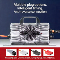 Chargeur de batterie AC/DC 12V 24V 48V 60V 72V 18A 20A Li-ion Plomb-acide 67.2V 25A Lifepo4
