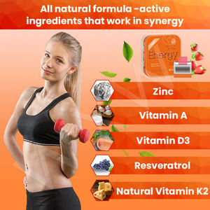 Nouveau produit Bandes énergétiques orales Suppléments de santé Soutien immunitaire Croissance musculaire Bandes énergétiques Films - Product Image 2