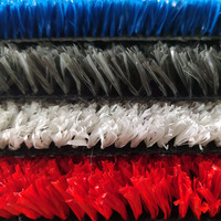 Barrière de chantier extérieure durable, rouleau de gazon artificiel, installation facile, gazon résistant à l'usure pour les travaux routiers, clôture de chantier