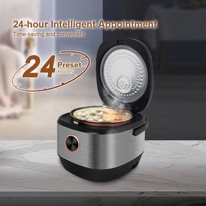 En Stock, Cuisinière Multifonction Automatique Intelligente Numérique Antiadhésive 5L <span class=keywords><strong>Silver</strong></span> <span class=keywords><strong>Crest</strong></span> Home, Cuiseur à Riz Électrique Numérique Commercial en Acier 304 - Product Image 3