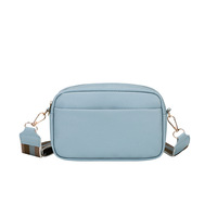 Nouveauté Hiver 2026 - Petit Sac à Main Carré Style Rétro Européen et Américain avec Large Bandoulière pour Femme