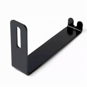 Support en métal courbé sur mesure en forme de L avec trou à rainurer pour le montage d'équipements - Product Image 1