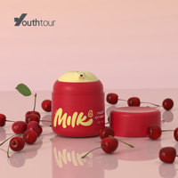 CYA Vente en gros de flacons en verre givré pour crème, 30 ml, 50 ml, 100 ml, flacon pompe pour lotion, flacon sans air pour soins de la peau