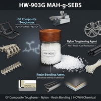 Additif plastique SEBS-G-GMA, élastomère SEBS fonctionnelisé à l'anhydride maléique, compatibilisant pour alliages polyoléfiens PA PPO