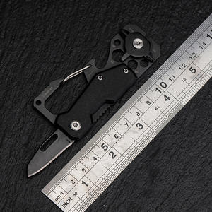 Destornillador multiherramientas 9 en 1, llave inglesa, abridor de botellas, colgador de cuchillos, tarjeta multiherramienta de supervivencia - Product Image 2