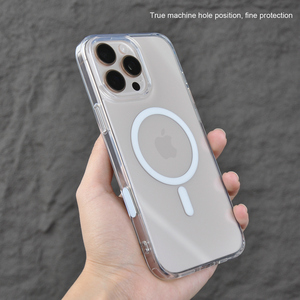 Oem/ODM logo rõ ràng Magnetic trường hợp điện thoại cho iPhone 16 Pro Max 16 cộng với chống sốc mạnh mẽ N52 trường hợp di động với New chụp nút - Product Image 2