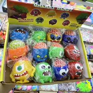 Wholesale Stress Relief <b>Ball</b> Monster Squishy Toy Halloween Rubber Grape <b>Ball</b> Fidget Toys Sensory Kid Toy <b>Squeeze</b> - Product Image 6