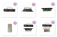 Module de décodage JK6836BT-MIC 5.4, 12V, DIY, USB, TF, radio FM, lecteur MP3 avec micro pour autoradio