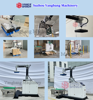 Système de palettisation robotisé entièrement automatique à 6 axes Chargement et déchargement Machine de palettisation robotisée pour ligne d'emballage de conteneurs