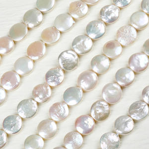 สร้อยคอมุกน้ำจืดทรงบาร็อคแบบใหม่ ขายส่ง สำหรับทำเครื่องประดับแฮนด์เมด พร้อมไข่มุกเม็ดเดี่ยวขนาด 12-14 มม. - Product Image 3