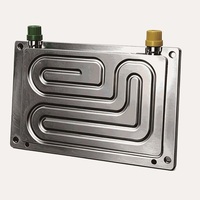 Plaque de refroidissement liquide en aluminium usinée CNC de haute précision sur mesure pour IA, GPU, CPU