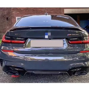 Difusor de Parachoques Trasero Estilo 340i con Puntas Cuadradas para <span class=keywords><strong>BMW</strong></span> Serie 3 G20 <span class=keywords><strong>340D</strong></span> 2020- Accesorio para Parachoques Trasero de Automóvil - Product Image 5