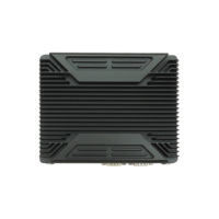 Harga bagus DC 9 ~ 36V mini pc Industri i3-N305 2 * COM 2 * LAN 6 * USB dual display i3-N305 tanpa kipas pc mini industri