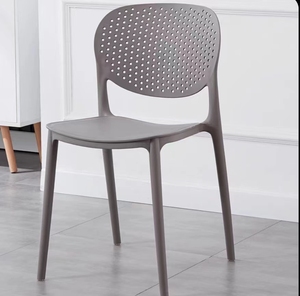 Grosir kursi mebel Restoran warna-warni kustom mewah desain Italia kursi makan <span class=keywords><strong>Stackable</strong></span> plastik PP - Product Image 5