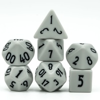 Pour Logo personnalisable Ensemble de dés RPG en résine polyédrique multicolore 7 pièces pour donjons, dragons et jeux de société