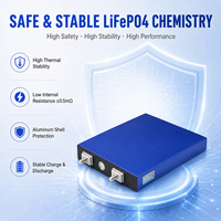 Sel Prisma LiFePO4 Gotion 3.2V 30Ah Grade A, 4000 Siklus, Baterai 6C Discharge untuk Solar Campers, Golf Cart, Yacht, RV, dan Kapal