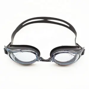 专业硅胶成人游泳眼镜和帽子镜面屈光度儿童游泳镜与Pc镜头