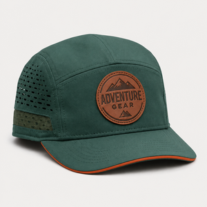 Custom Rope Men'S Mesh Golf <b>Hat</b> Rubber Patch Logo Baseball Caps <b>Waterproof</b> Laser Perforated <b>Hat</b> Gorras Adjustable Trucker <b>Hat</b> - Product Image 5