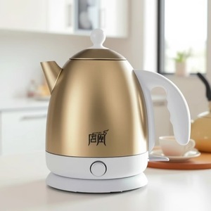 Pure <b>Titanium</b> Electric Kettle 99.9% Pure <b>Titanium</b> Automatic Power Off Boil Dry Protection Household Use - Product Image 2