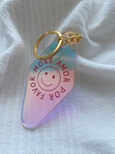 <span class=keywords><strong>No</strong></span> pienses dos veces que está bien, llavero de estilo Retro Motel, llavero de Hotel de habitación acrílico personalizado - Product Image 5