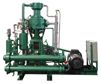 Compresseur d'air industriel à haute pression sans huile, refroidi par eau, à mouvement alternatif, haute performance PA-30S, prix usine FJ